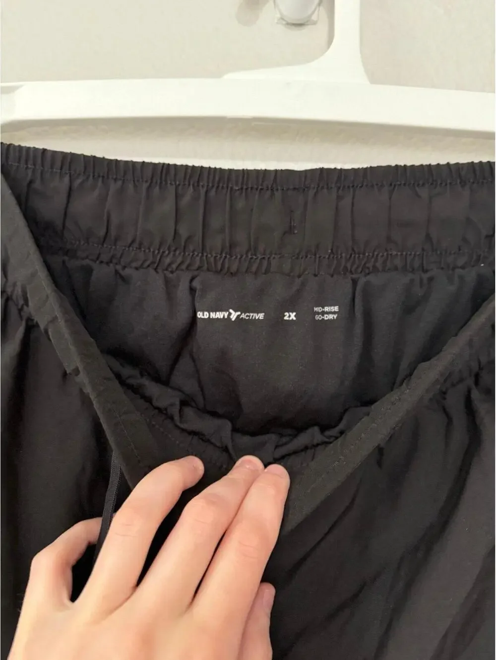 Old navy active shorts mid rise go dry 2x